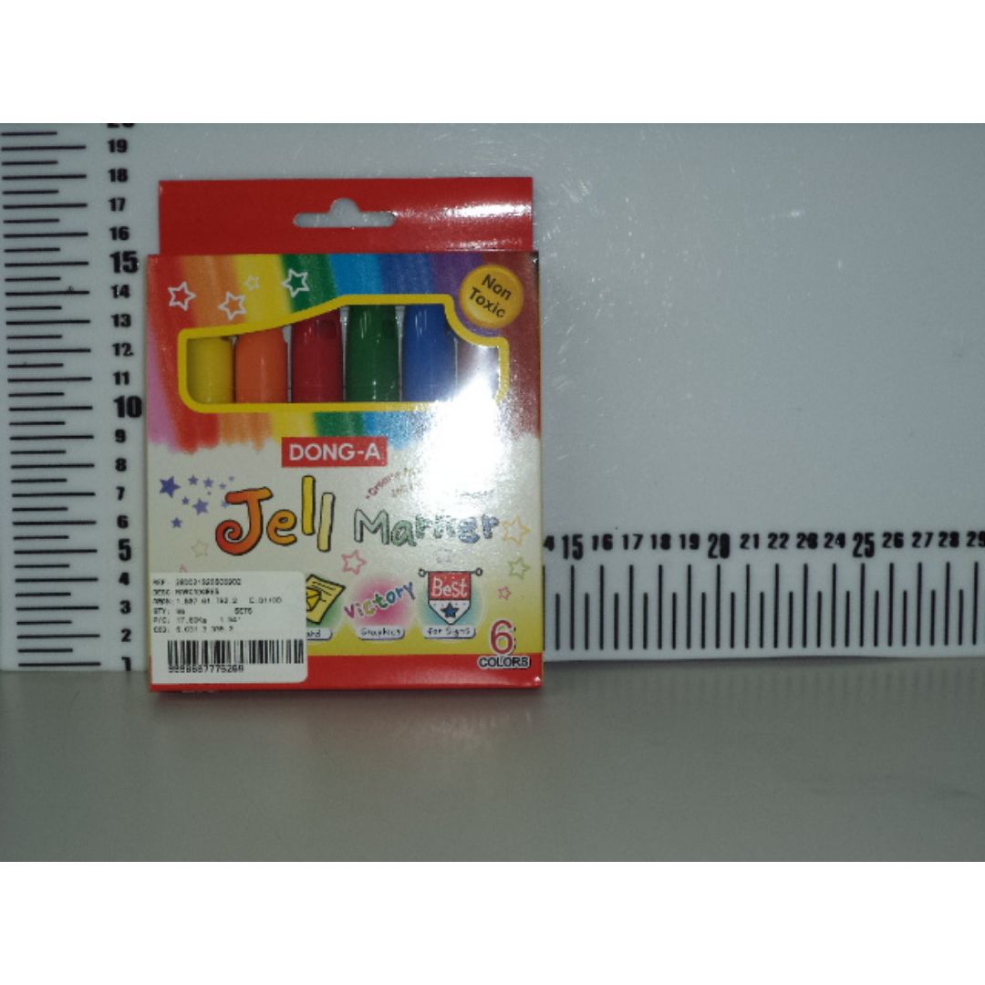 CRAYON GIRABLE DONG-A CREMOSO 6 COL. (F. 36 SETS)