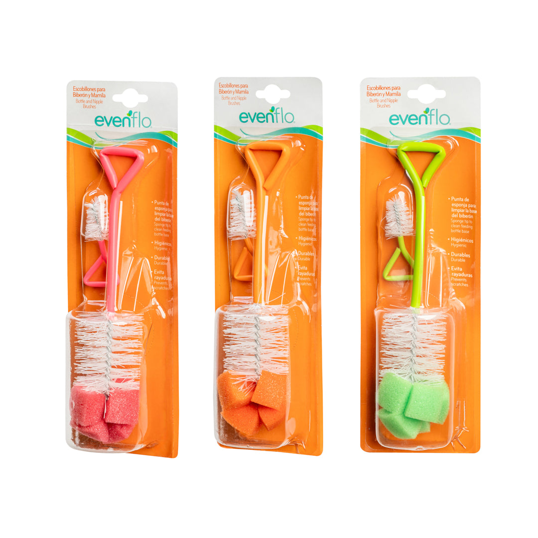 LAVAPACHA EVENFLO BLISTER X2 C/ESPONJA COL. SURTIDOS (F. 18 SETS)