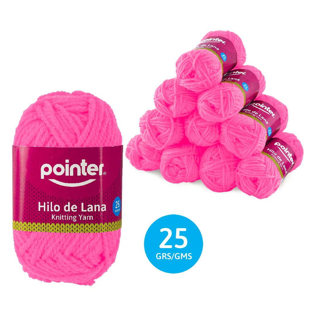 LANA POINTER ROSADO PX10 25G (F. 20 PAQ)