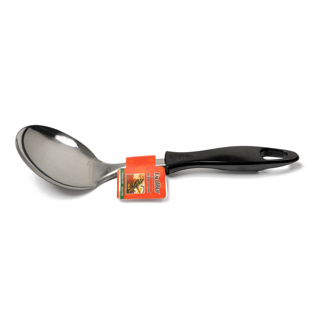 CUCHARON EXCALIBUR MANGO PLASTICO 8CM 2 COL. (F. 240 SETS)