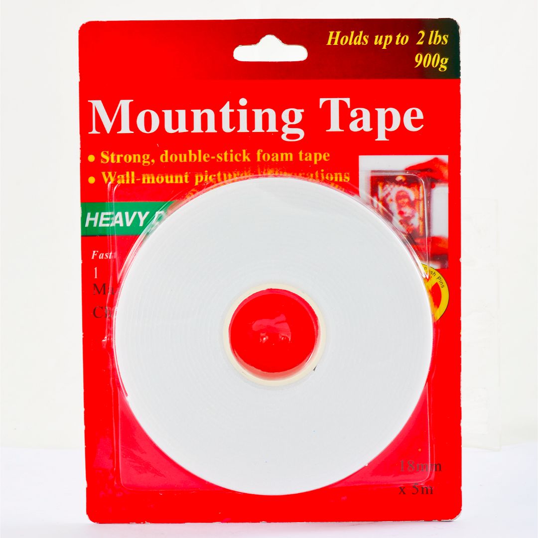 MOUNTING TAPE MOUNTING 18 MM X 5 M (F. 72 SETS)
