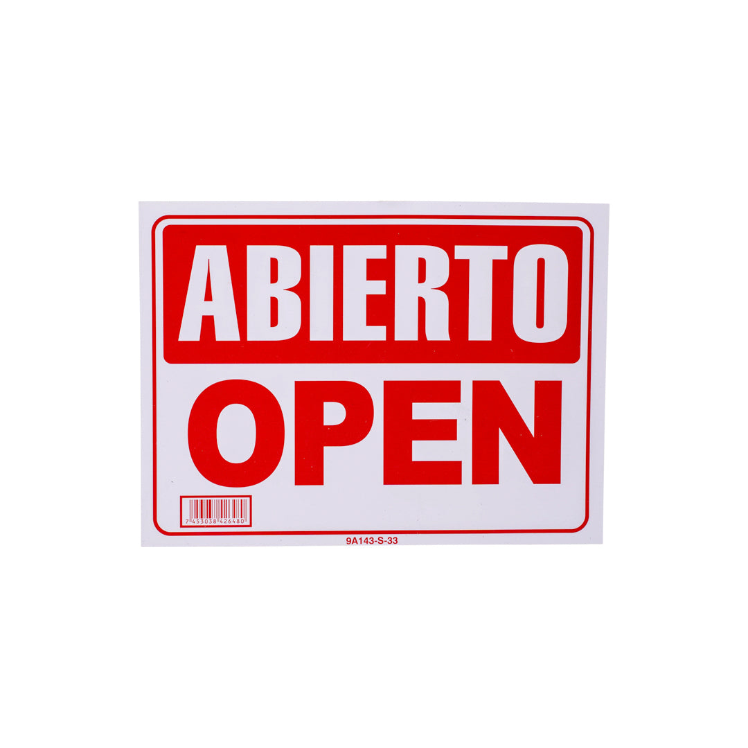 ROTULOS  ABIERTO