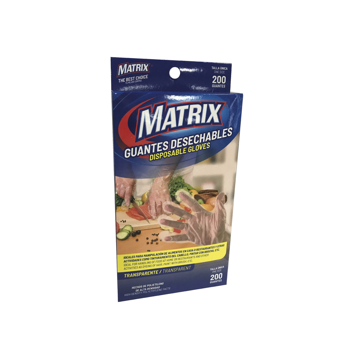 GUANTES DESECHABLES MATRIX CX200 (F. 100 BOX)