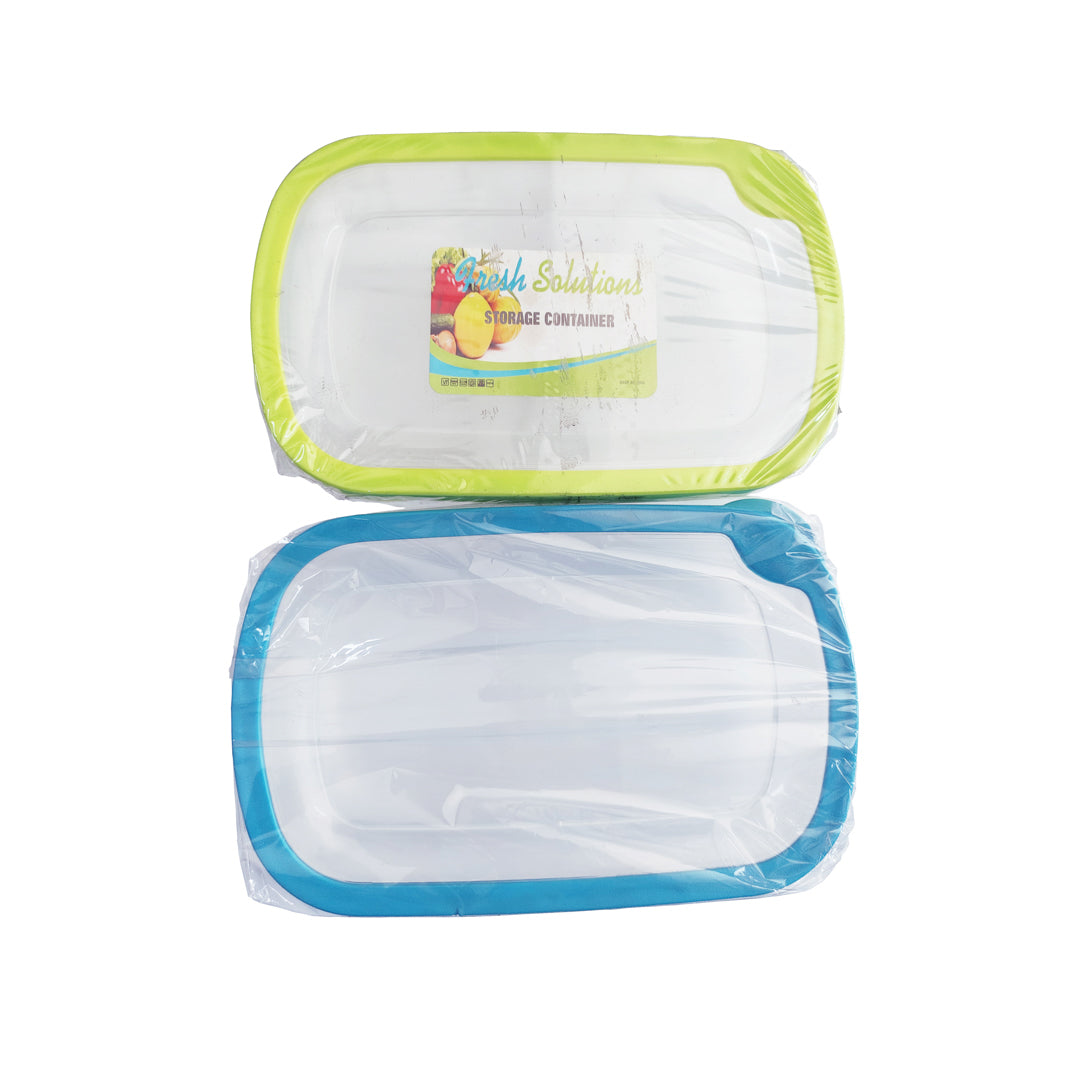 HERMETICO PLASTICO TRANSP. 2 COLORES (F. 48 PZA)