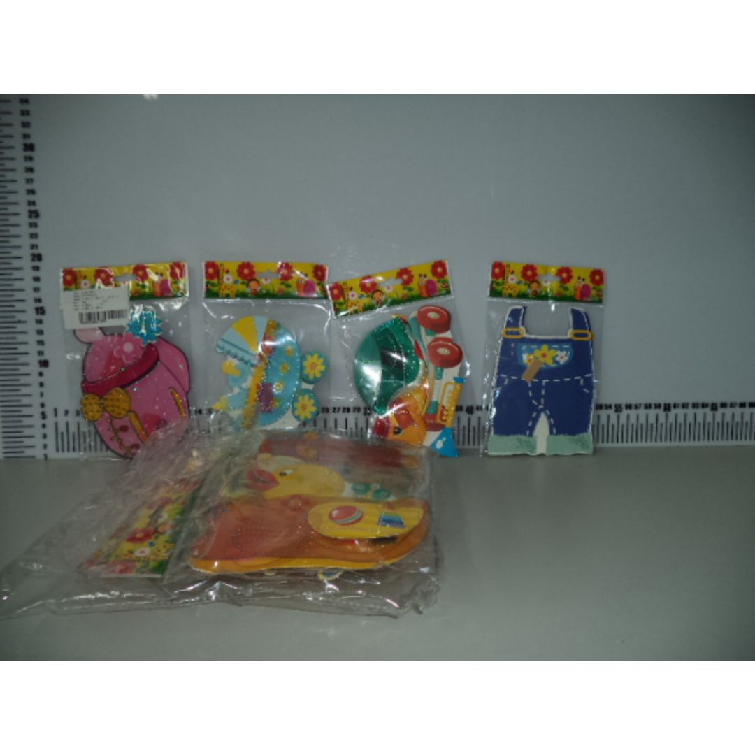 STICKERS 3D PARA BABY SHOWER (F. 600 UNI)