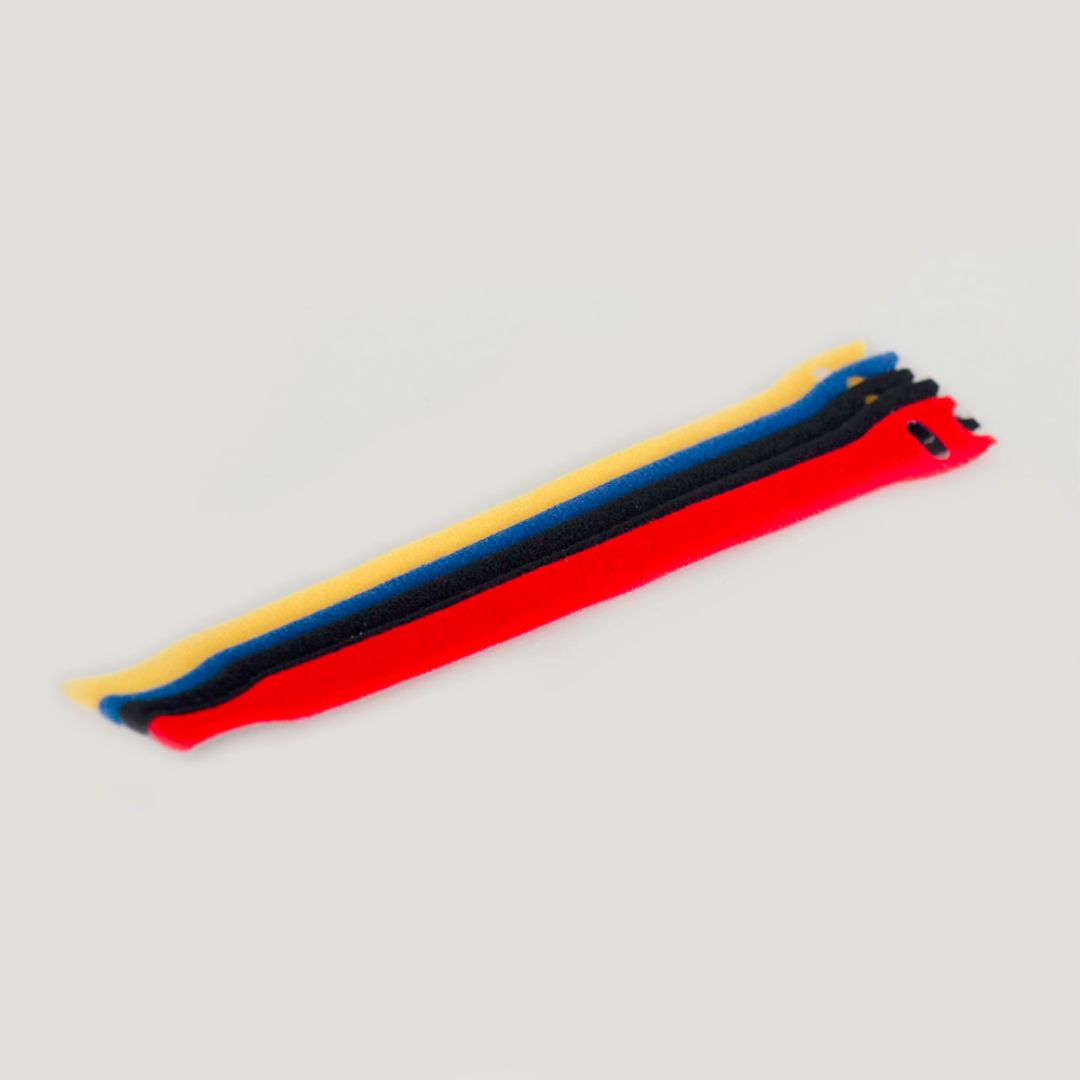 CINCHO DE VELCRO 5 COLORES (F. 120 PZAS)