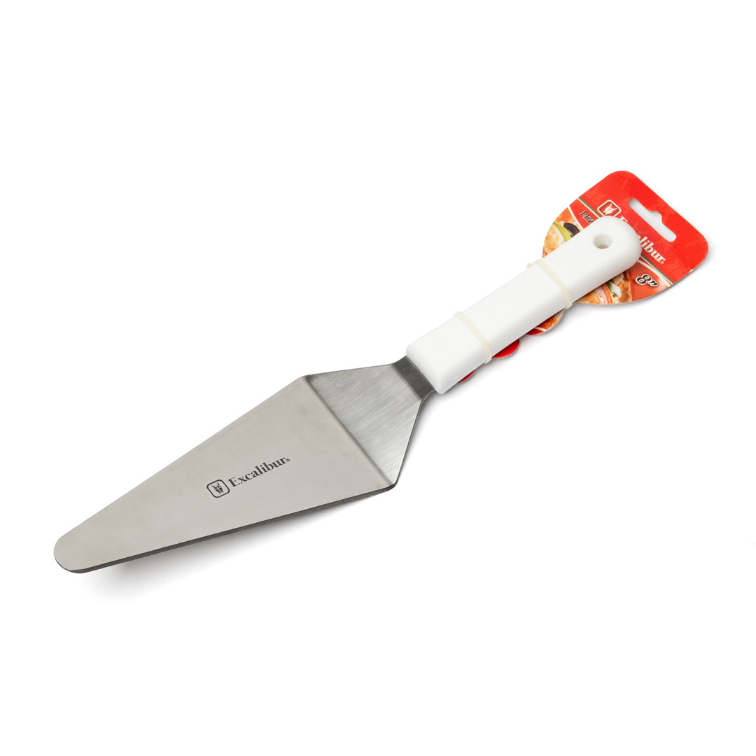 ESPATULA P/PIZZA EXCALIBUR MANGO BLANCO 8" (F. 48 PZAS)