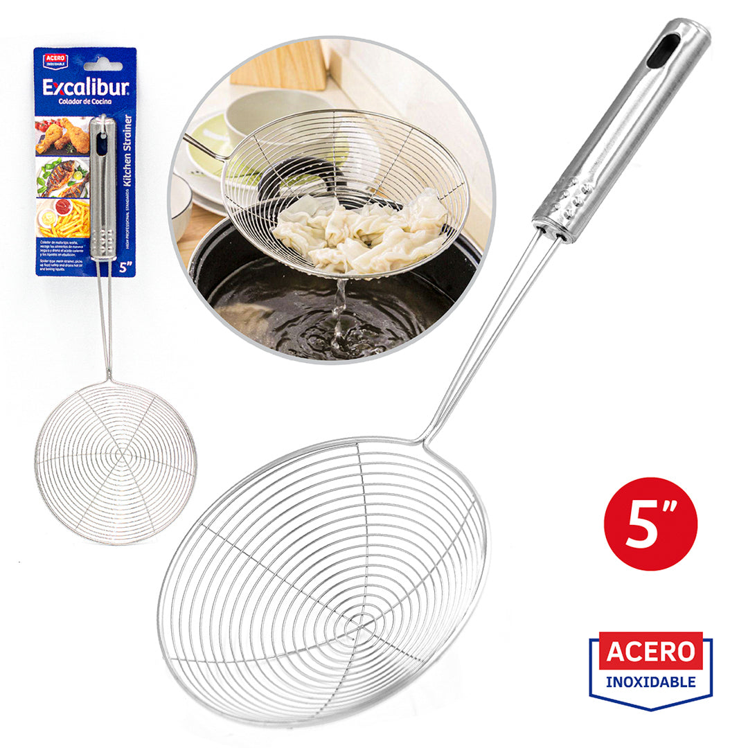 ESCURRIDOR DE COCINA EXCALIBUR 5" (F. 200 PZA)