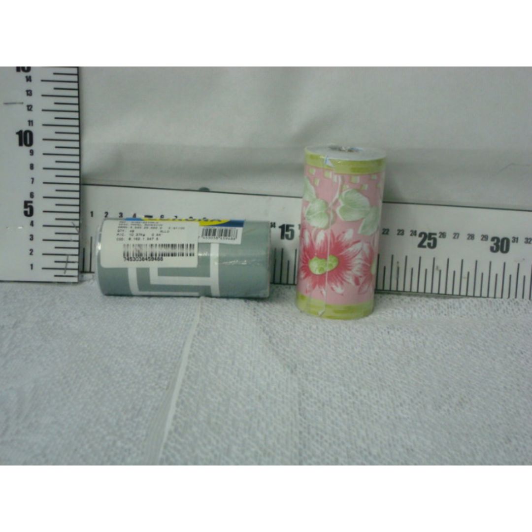 PAPEL ADHESIVO CORONA 2 DIS. 10.6CM X 10M (F. 48 UNI)