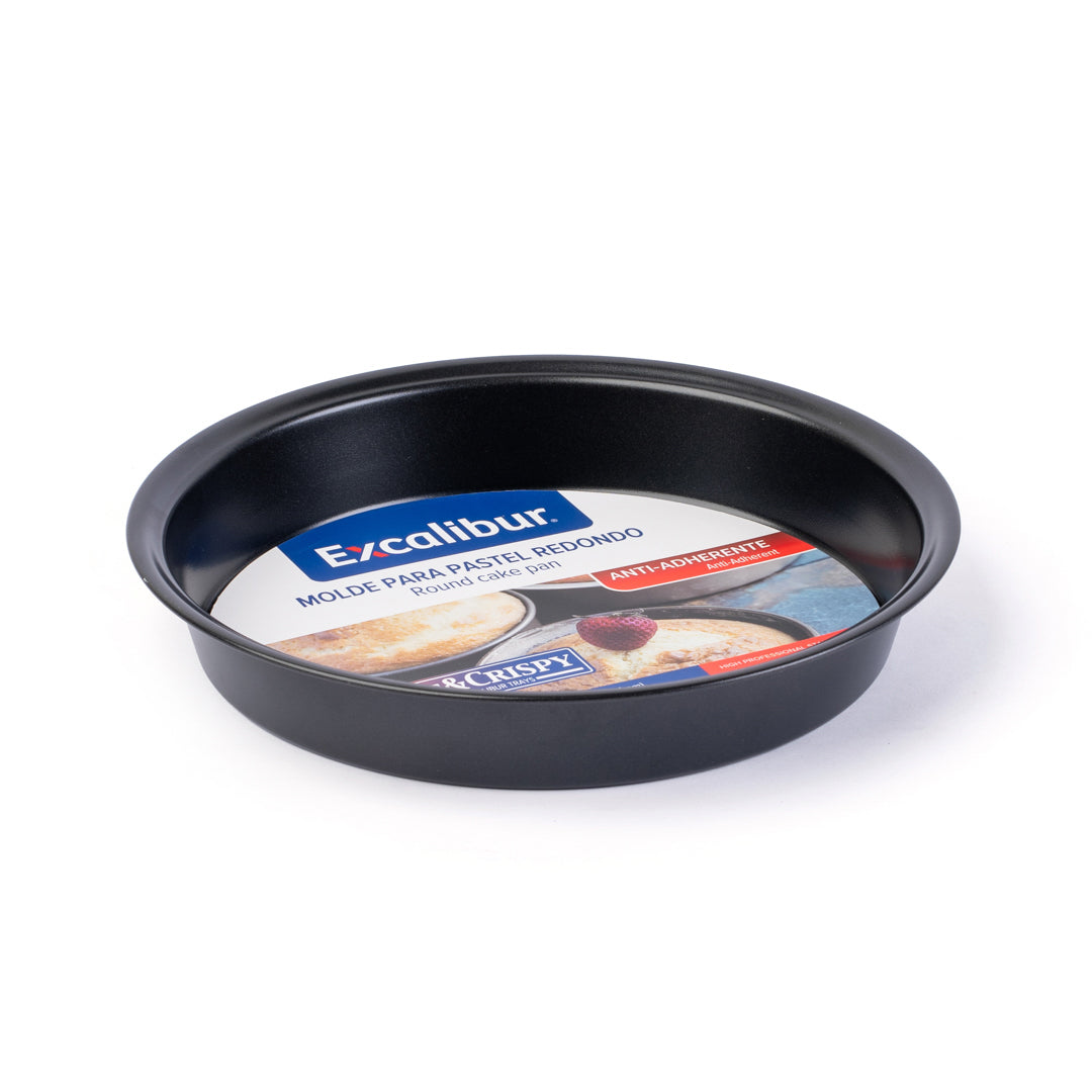 BANDEJA PARA HORNEAR EXCALIBUR REDONDA 9.6"X1.6" (F. 36 PZAS)