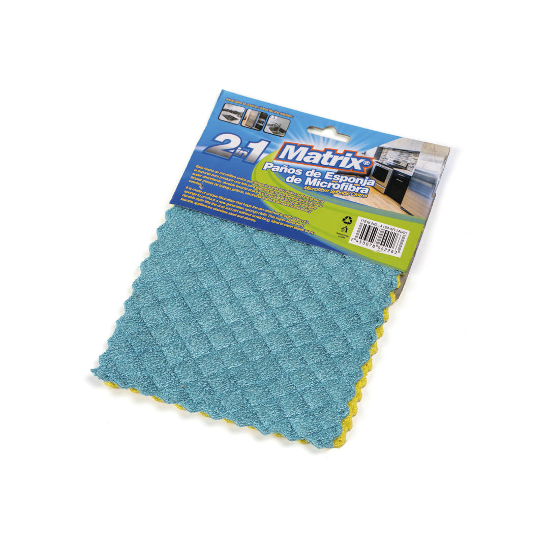 PAÑOS DE ESPONJA DE MICROFIBRA  MATRIX (F. 120 SETS)