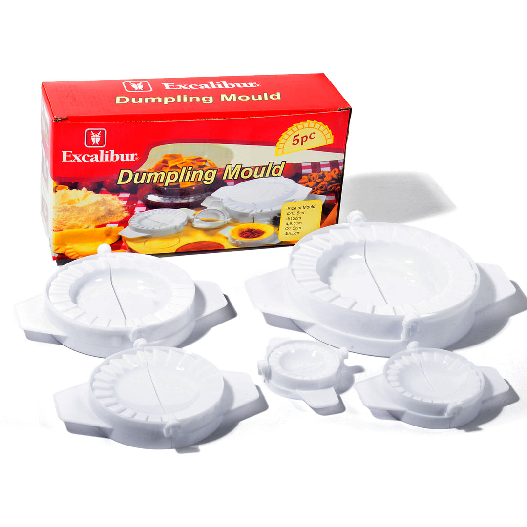MOLDE P/EMPANADAS EXCALIBUR PLASTICO SETX5 PIEZAS (F. 48 SETS)