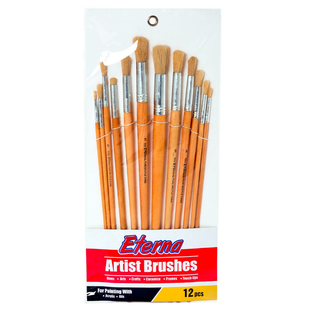 SET DE PINCELES POINTER REDONDOS BX12 (F. 36 SETS)