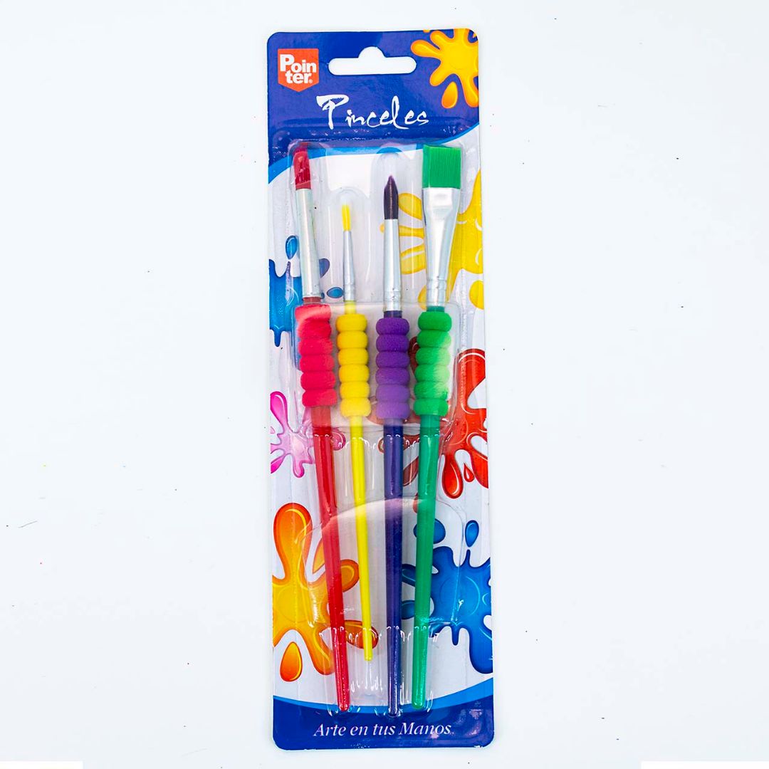 SET DE PINCELES POINTER BLISTERX4 (F. 288 SETS)