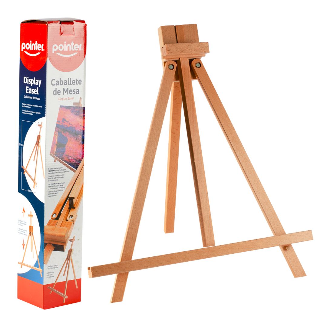 CABALLETE DE MADERA POINTER DE MESA 57X40MM (F. 16 UNI)