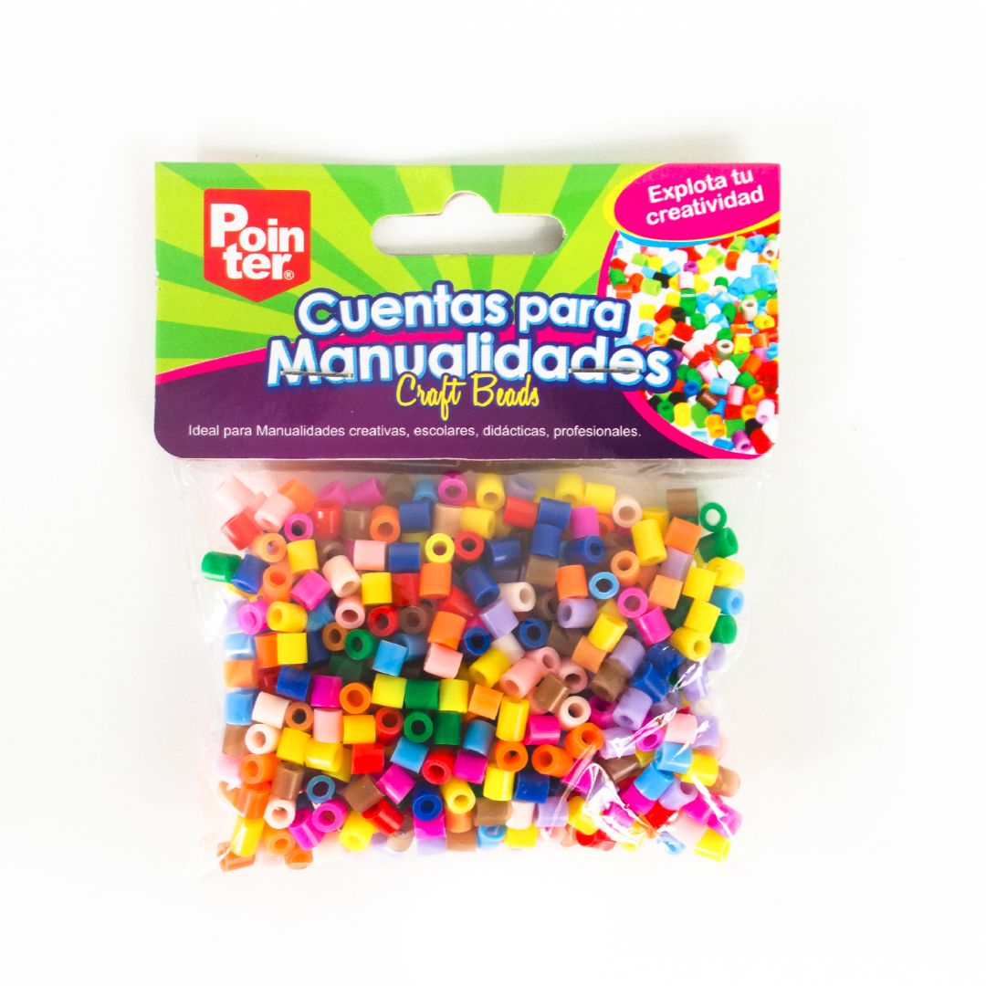CUENTAS POINTER CILINDRICAS COLORES BX300 (F. 144 SETS)