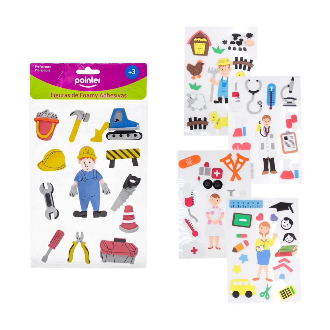 FOAMY FIGURAS  POINTER (F. 288 SETS)