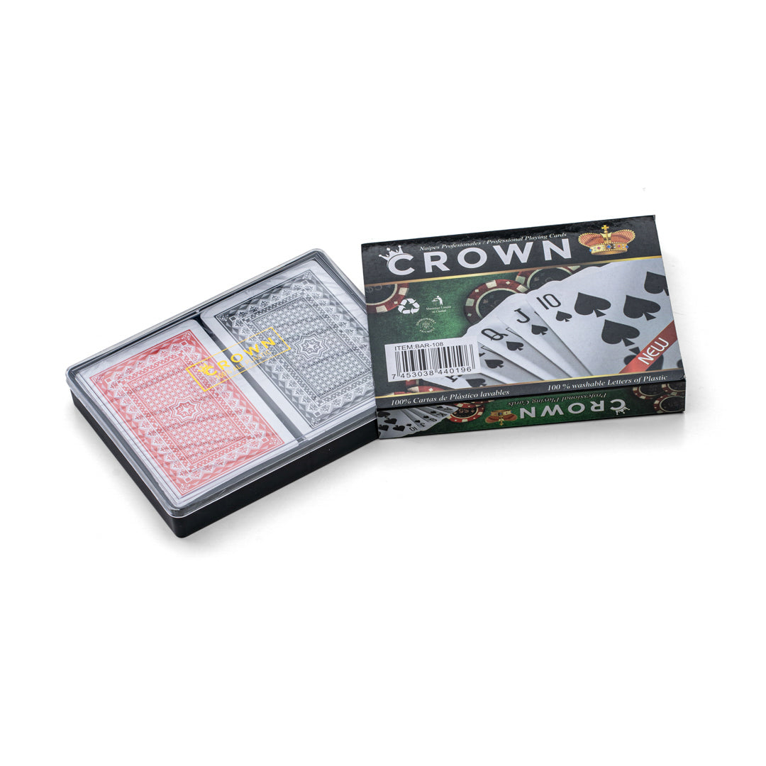 BARAJAS CORONA ESTUCHE PLASTICO LAVABLES SETX2 (F. 60 SETS)