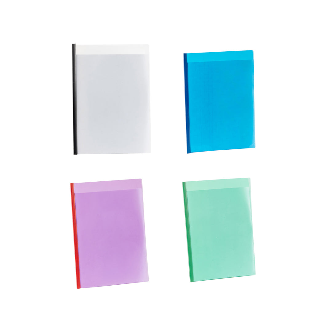 FOLDER PLASTICO POINTER CON VARILLA 4 COLORES A4 (F. 36 DOC)