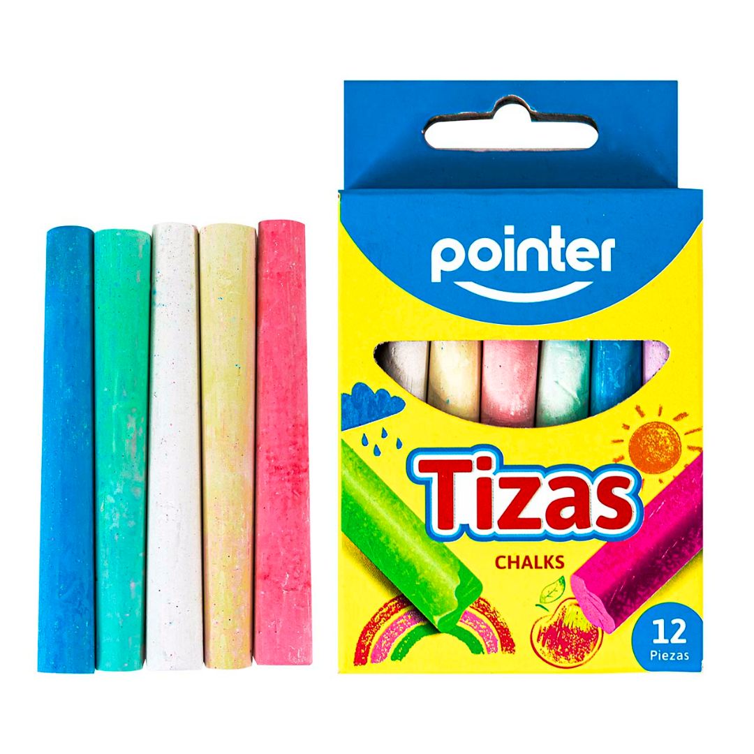 TIZAS POINTER DE COLORES CX12 (F. 288 BOX)