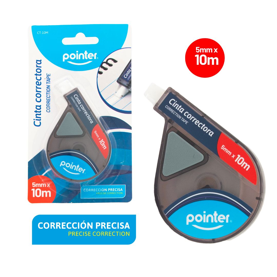 CINTA CORRECTORA POINTER 5MMX10M (F. 288 CARD)