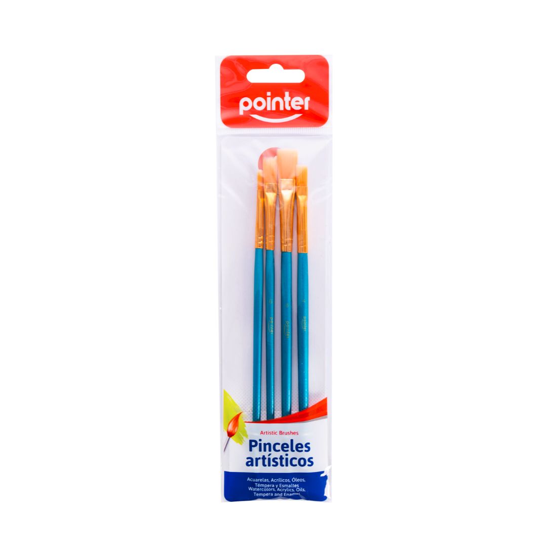 SET DE PINCELES POINTER PLANOS BX4 (F. 200 SETS)
