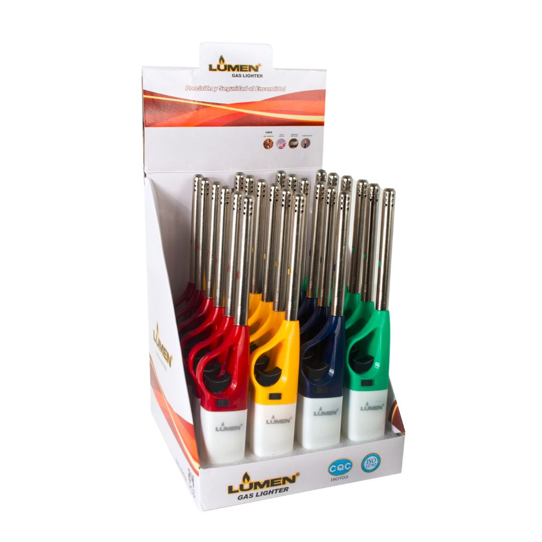 ENCENDEDOR P/ESTUFA LUMEN 4 COLORES CX24 (F. 240 UNI)
