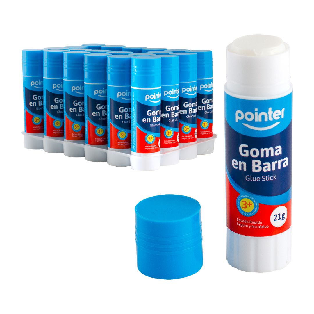 GOMA EN BARRA POINTER PX24 21G (F. 12 PAQ)