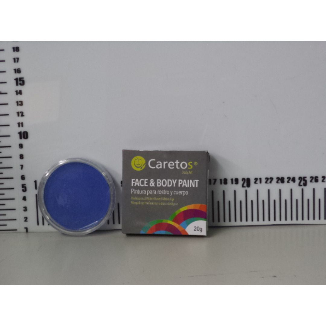 PINTA CARITAS CARETOS AZUL 20G (F. 120 UNI)