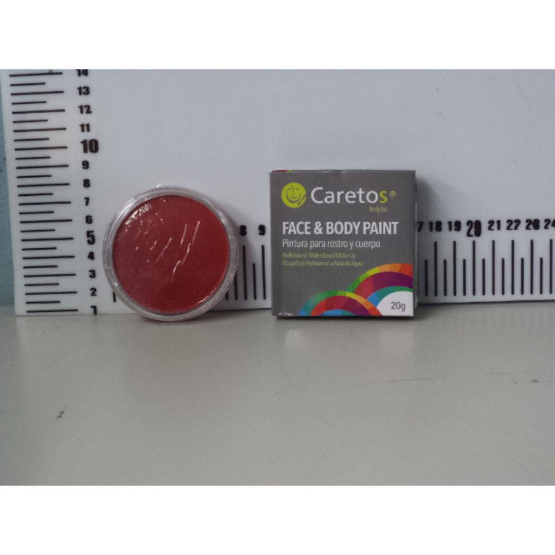 PINTA CARITAS CARETOS ROJO 20G (F. 120 UNI)
