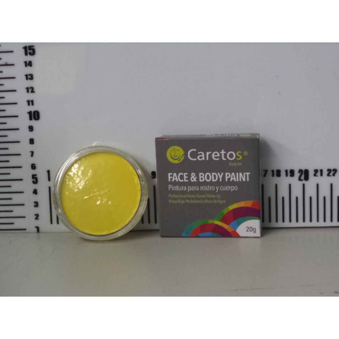 PINTA CARETOS CARITAS AMARILLO 20G (F. 144 UNI)