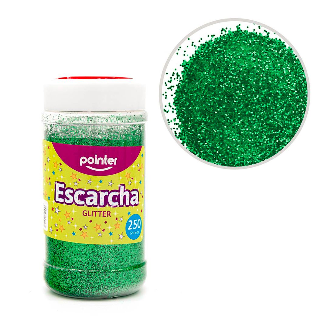 DIAMANTINA POINTER EN BOTE VERDE 250G (F. 48 BOTE)