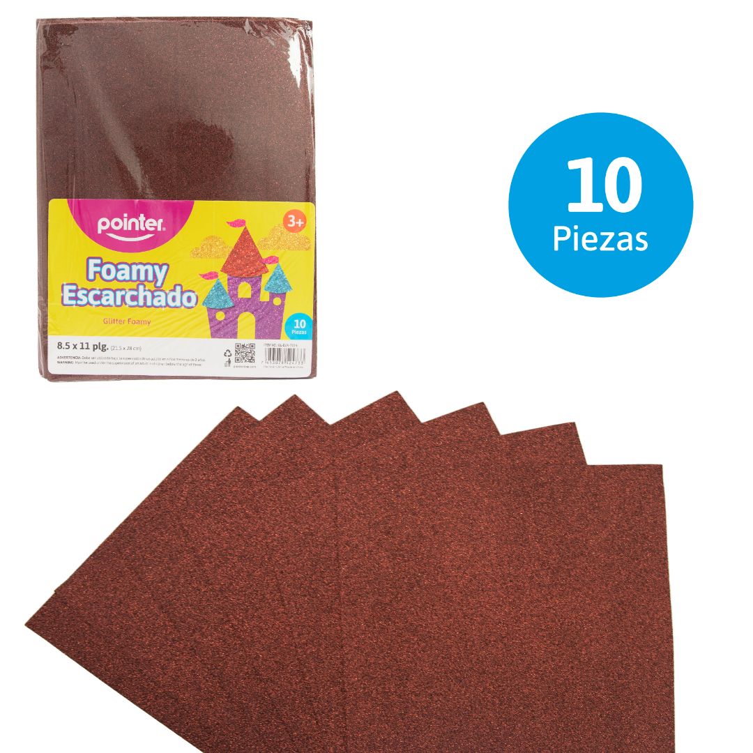 FOAMY C/ESCARCHA POINTER CAFE PX10 CARTA (F. 60 UNI)