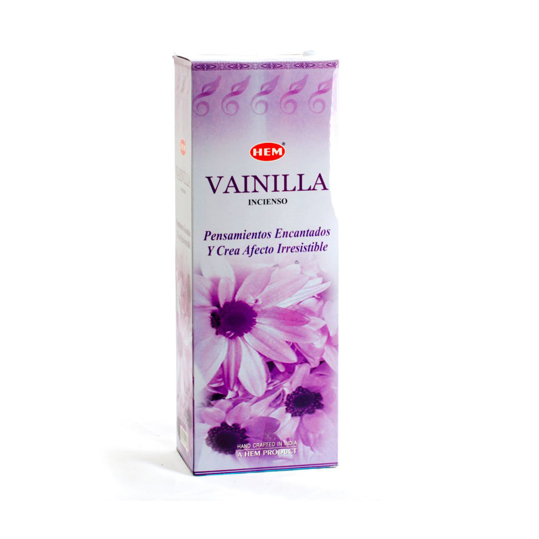 INCIENSO HEM VAINILLA CX6 (F. 50 BOX)