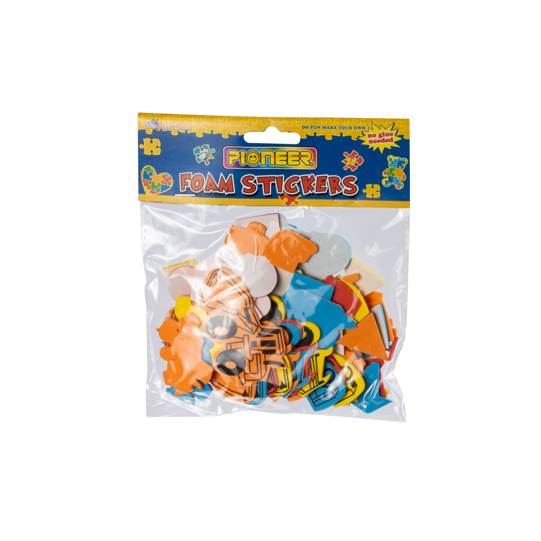 STICKERS DE FOAMY POINTER CONSTRUCCION (F 240 SETS)