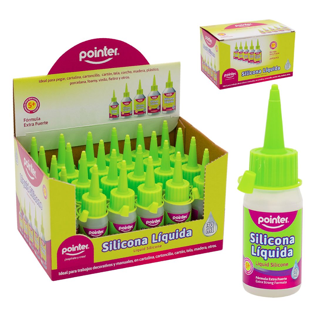 SILICON LIQUIDO POINTER CX24 30ML (F. 576 PZAS)
