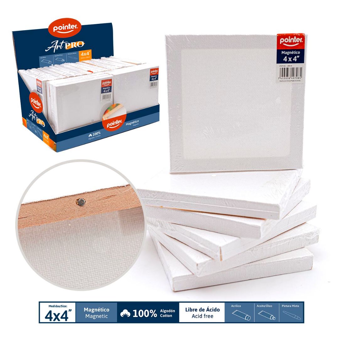 BASTIDOR POINTER MAGNETICO 4"X4" (F. 288 PZAS)