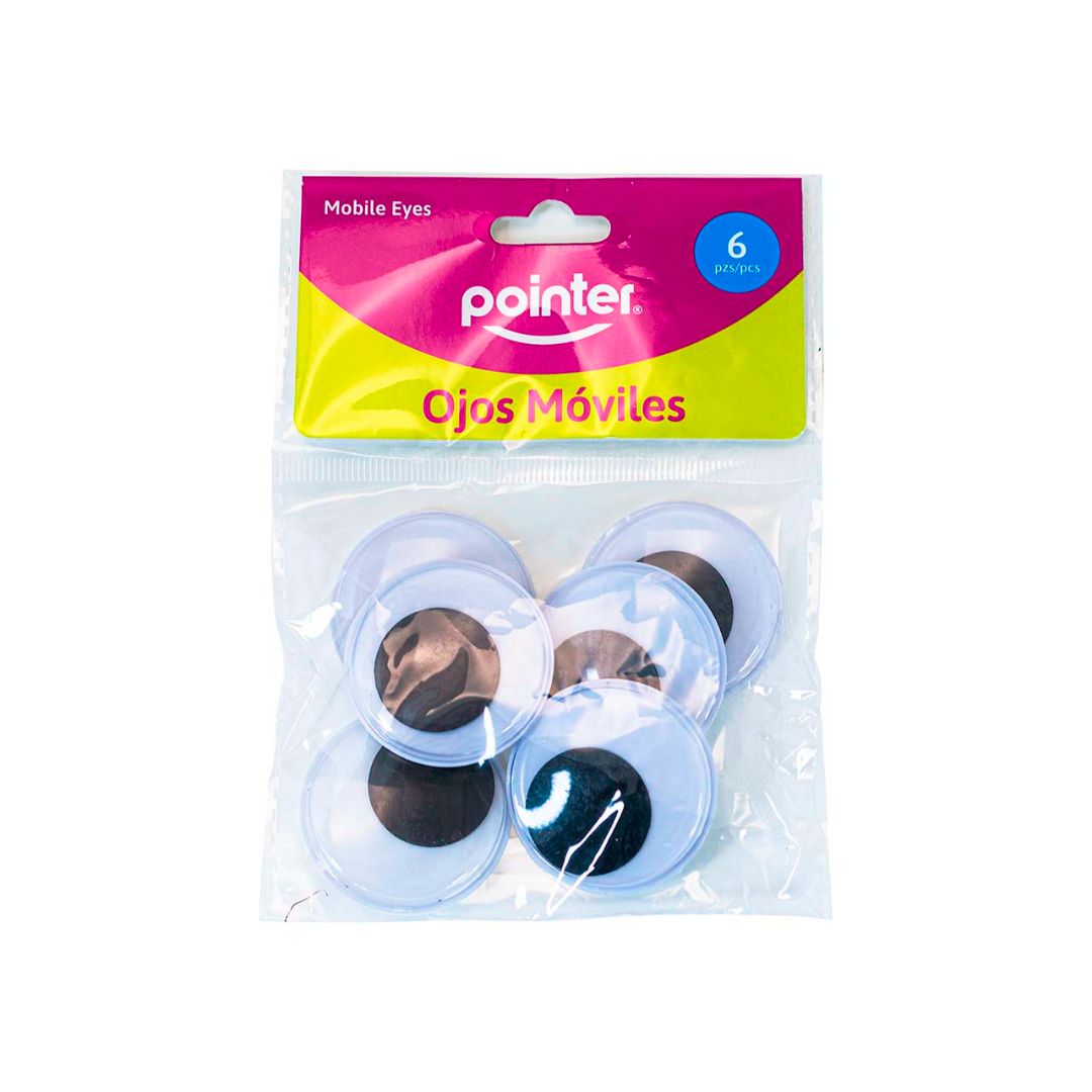 OJITOS MOVIBLES POINTER BX6 40MM (F. 240 SETS)