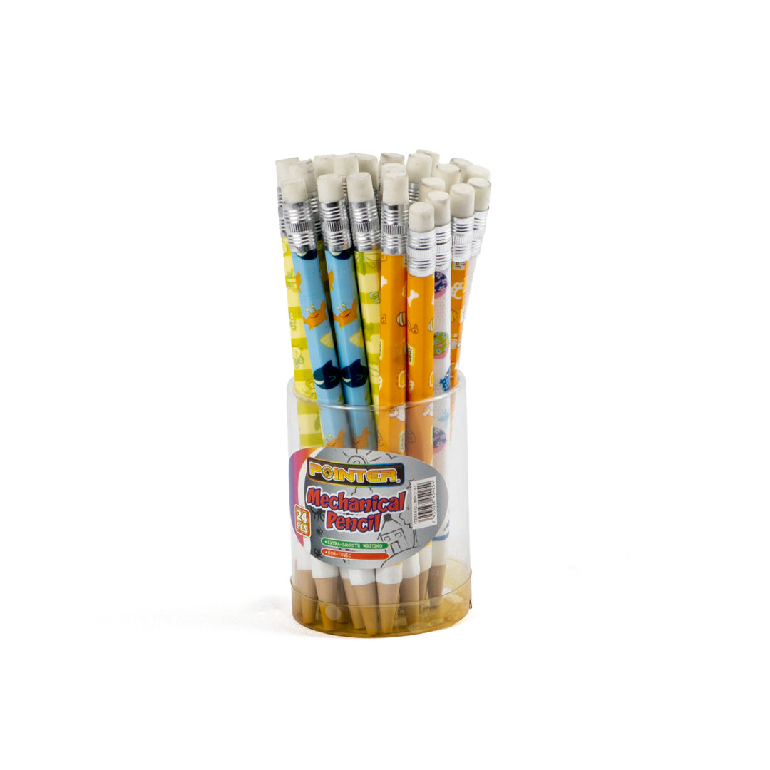 PORTAMINAS ESCOLAR POINTER  BOTEX24 CON DISEÑOS 0.5MM (F. 72 BOT)