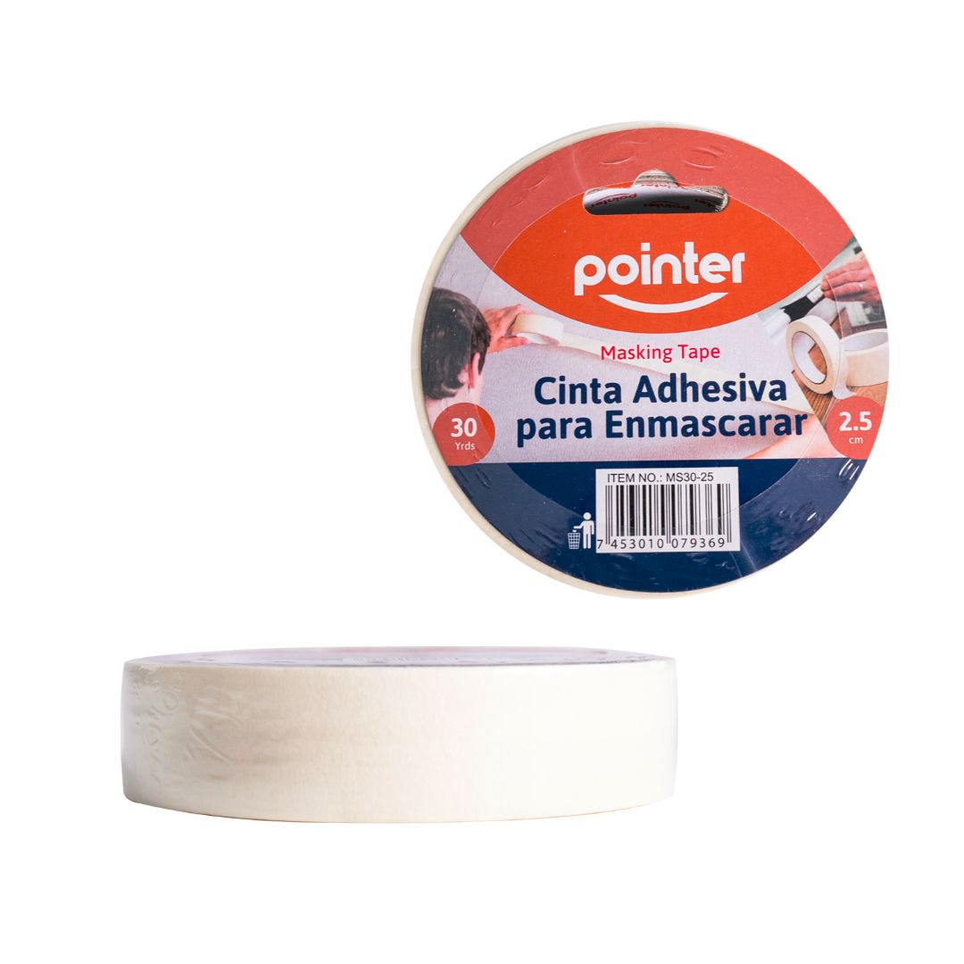 MASKING TAPE POINTER 1" X 30 YDS (F. 48 SETS)