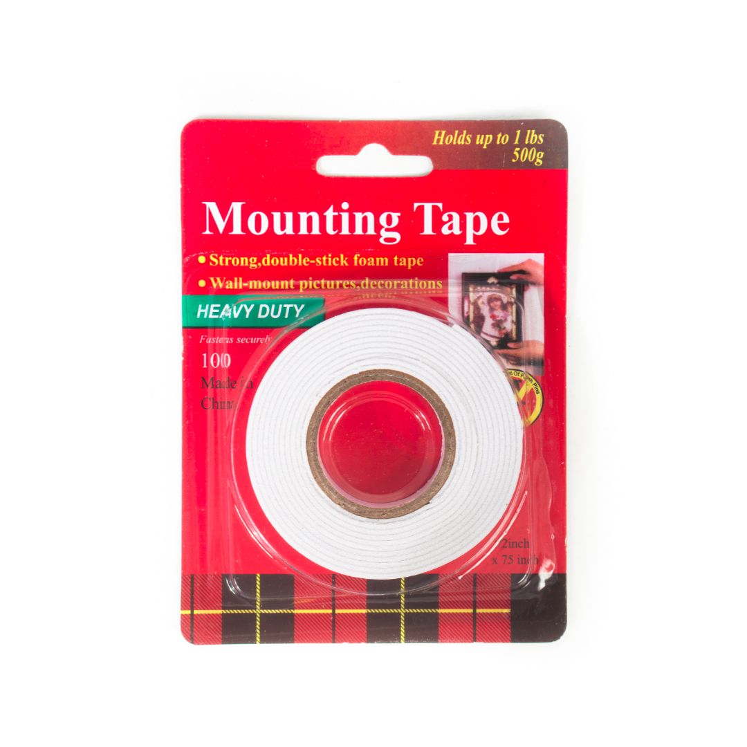 MOUNTING TAPE MOUNTING 500G 24MM X  2.93M (F. 144 SETS)
