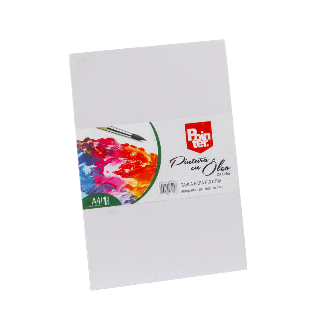 CARTON CON TELA POINTER P/OLEO CARTA (F. 144 UNI)