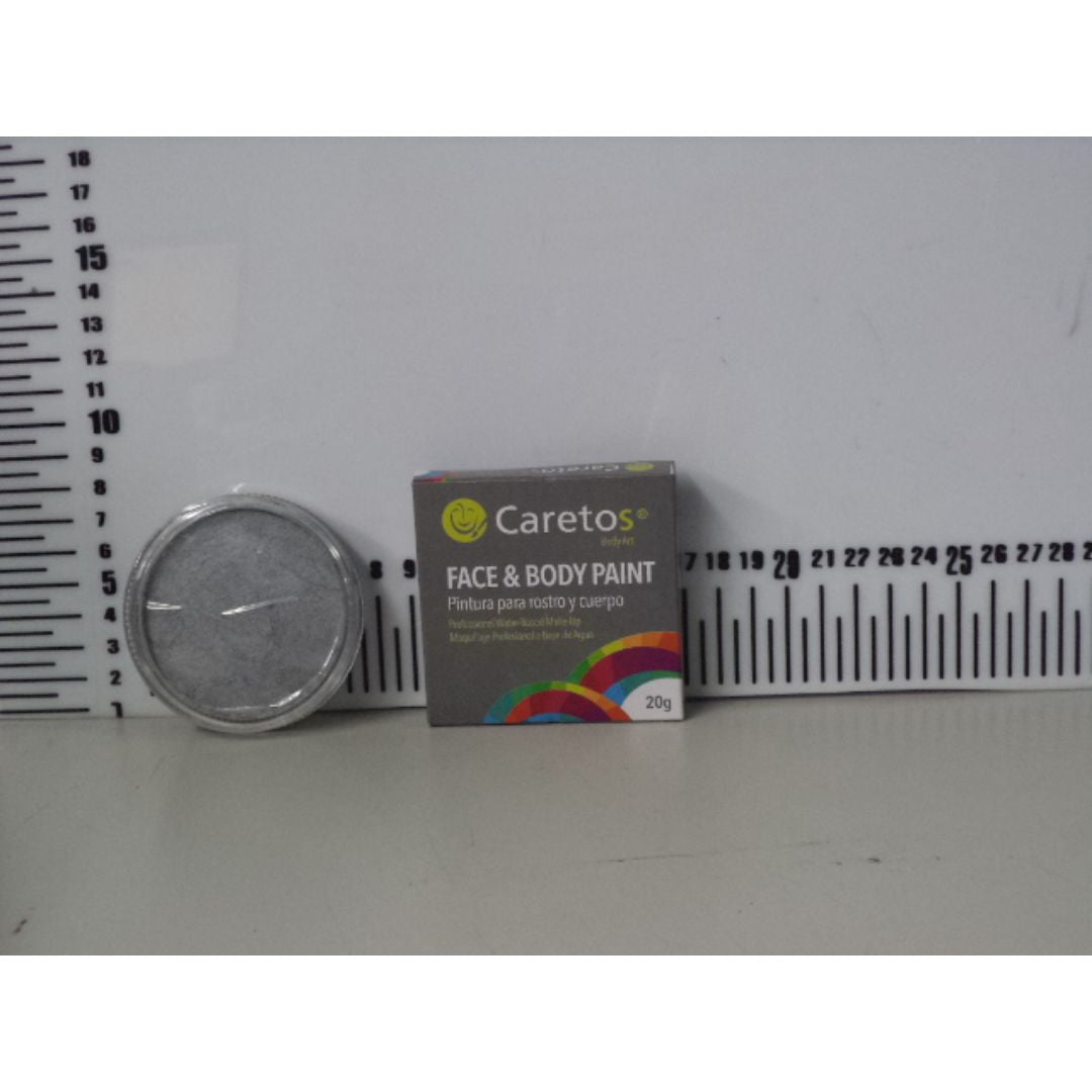 PINTA CARITAS CARETOS GRIS PERLADO 20G (F. 120 UNI)
