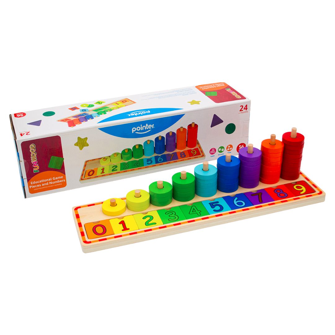 APILABLE DIDACTICO POINTER LETRAS Y FICHAS 56 PZAS (F. 12 PZAS)
