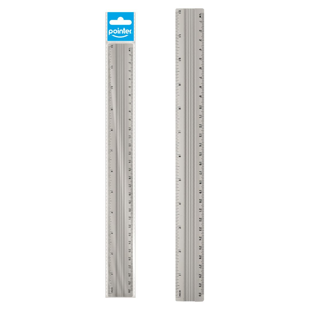 REGLA POINTER METALICA 30CM (F. 60 DOC)