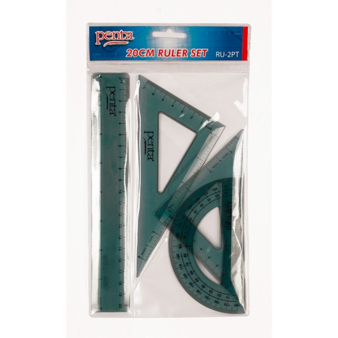 JUEGO GEOMETRICO PENTA 20CM (F. 216 SETS)