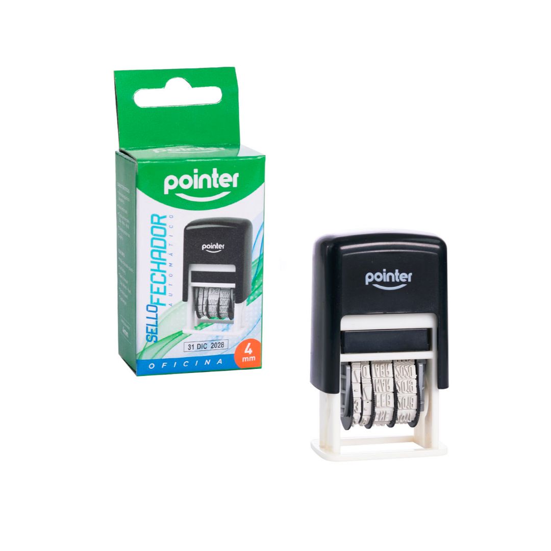 FECHADOR 2029 POINTER NEGRO 4MM (F. 288 PZAS)