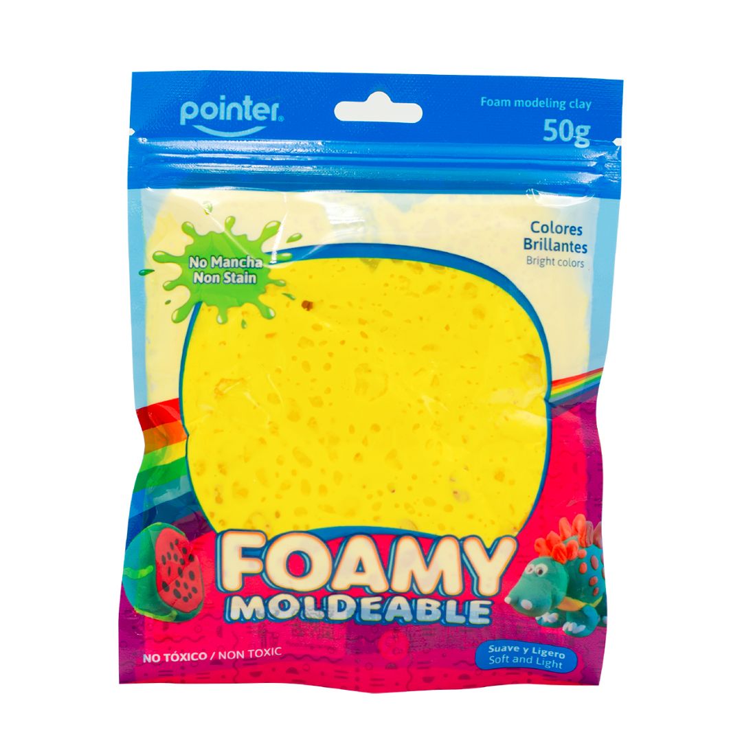 FOAMY MOLDEABLE POINTER AMARILLO 50G (F. 200 SETS)