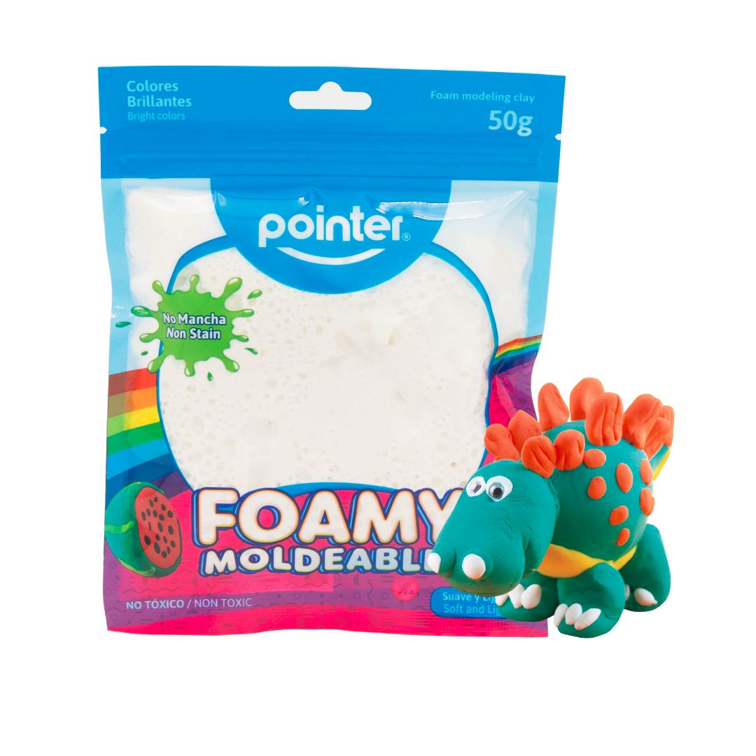 FOAMY MOLDEABLE POINTER BLANCO 50G (F. 200 SETS)