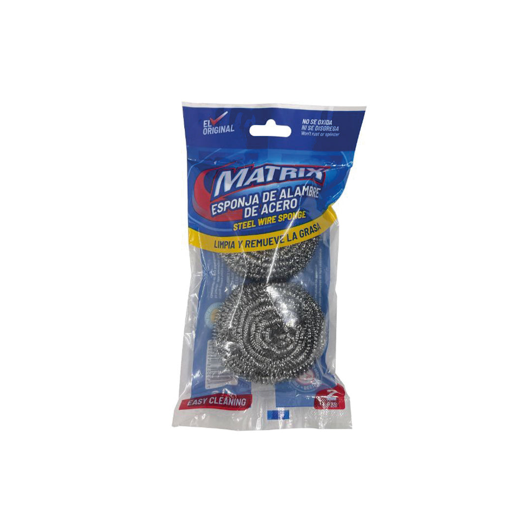 ESPONJA DE ALAMBRE MATRIX BX2 (F. 120 BAG)